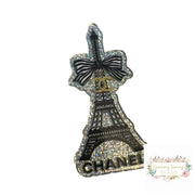 Paris Glitter Flatback